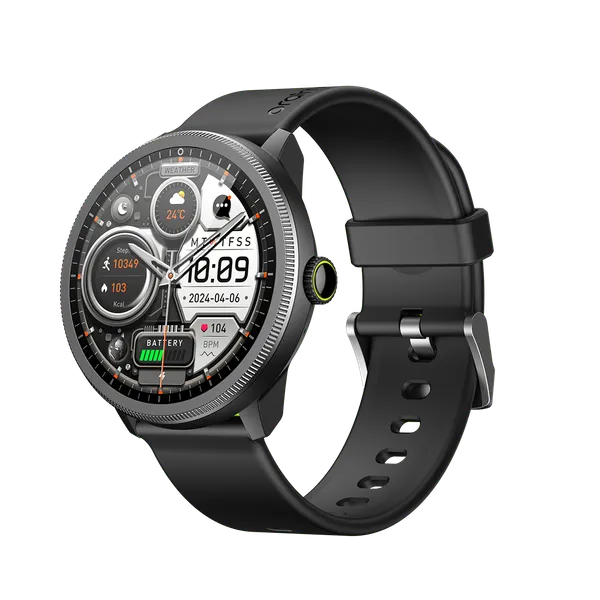 oraimo Watch 5R – Montre connectée AMOLED 1 43 suivi santé 100+ modes sport autonomie longue IP68 Neuf