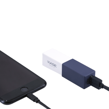 Barre d'énergie, 2500mAh, Marine Bleu