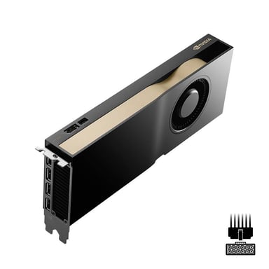 NVIDIA RTX 4500 Ada -bulk packed card and 2x PCIE 8-Pin to 1x CEM5 16 ...