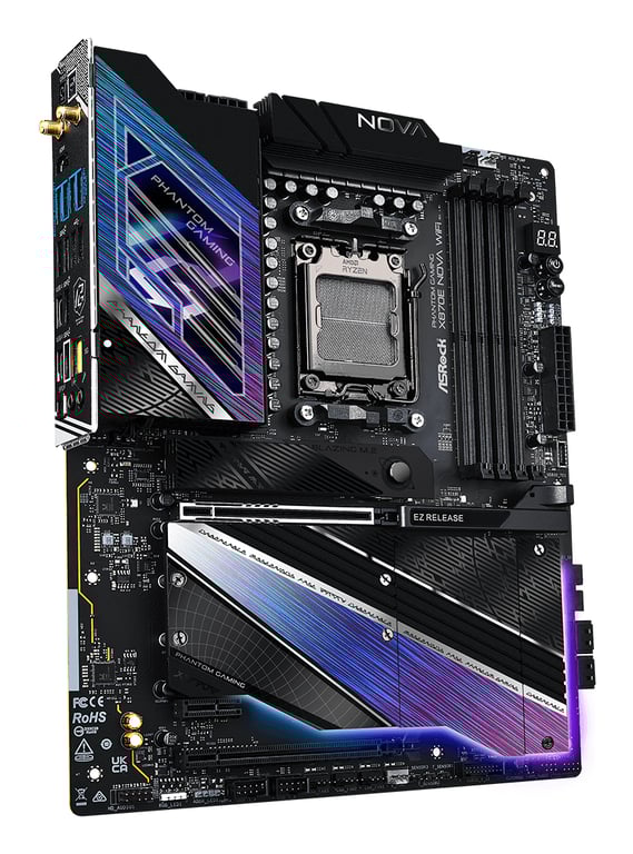 ASRock X870E Nova WiFi - vue 3