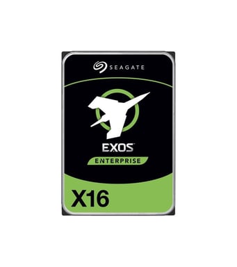 Seagate Exos X16 ST14000NM001G - Unidad de disco duro - 14 TB - interna - SATA 6Gb/s - 7200 rpm - Memoria intermedia: 256 MB
