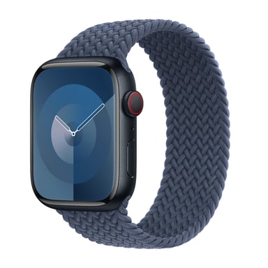 Bracelet Solo tressé pour Apple Watch | 44/45/46/49 mm - Taille 7 - Storm Blue