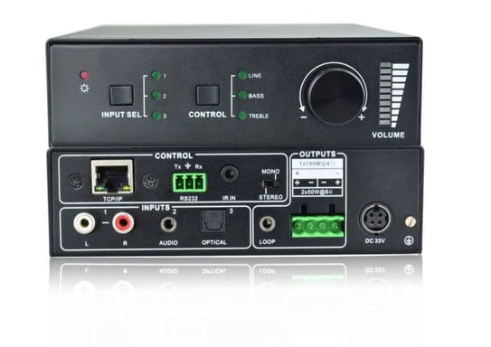 Vivolink VL120005 amplificatore audio 2.0 canali Casa Nero (Audio amplifier 2x50W - . - Warranty: 60M)