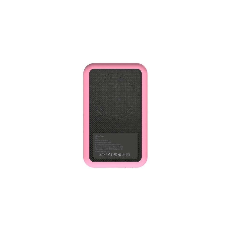 Power Bank avec chargeur sans fil Kreafunk 5000 mAh - vue 4