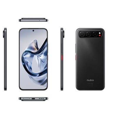 Nubia Z2468N 17,2 cm (6.78'') SIM doble Android 15 5G USB Tipo C 20 GB 256 GB 5000 mAh Negro