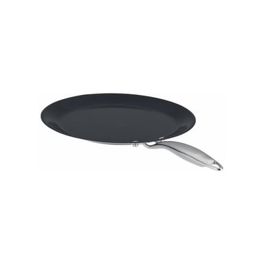 Crêpière Arthur Martin AM7248 28 cm Inox 18/10 Antiadhésif céramique Noir/Argent