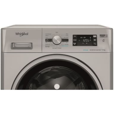 Lavadora de tambor WHIRLPOOL FFBP10489SBSVFR - 10 kg - Inducción - L60cm - 1400 rpm - Plata