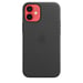 APPLE iPhone 12 mini Funda de piel con MagSafe - Negro