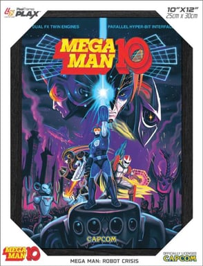 Pixel Frames Plax Mega Man 10 Robot Crisis - Marco Lenticular