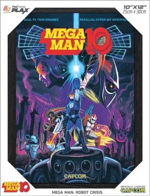 Pixel Frames Plax Mega Man 10 Robot Crisis - Lenticular Frame