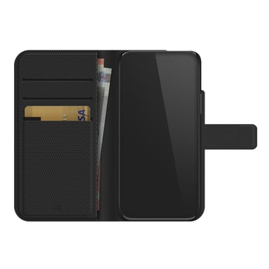 Etui portefeuille ''2 en 1'' pour iPhone 12 Pro Max, noir
