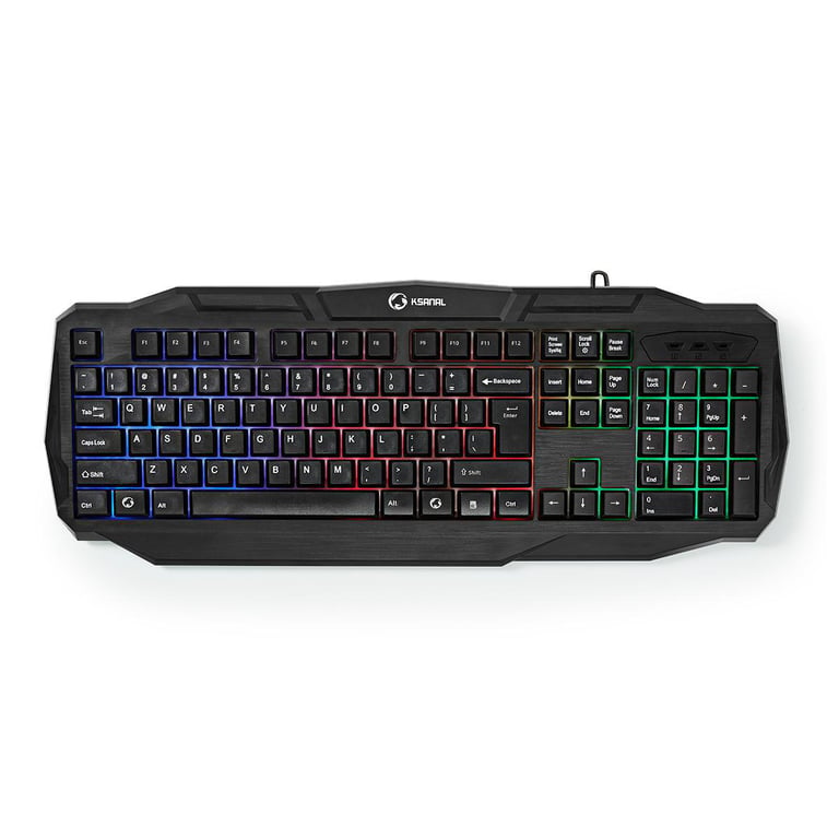 Nedis GKBD100BKUS clavier Jouer USB QWERTY US International Neuf - vue 1