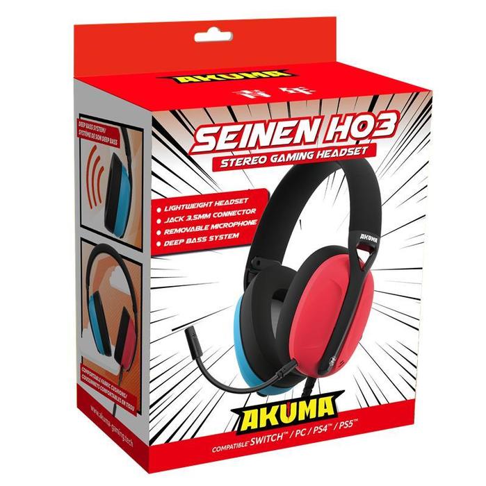 Akuma casque gaming filaire Seinen H03 pour Switch Neuf - vue 2