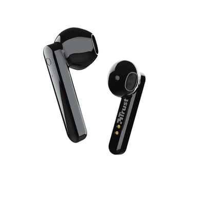 Trust Primo Touch Casque True Wireless Stereo (TWS) Ecouteurs Appels/Musique Bluetooth Noir