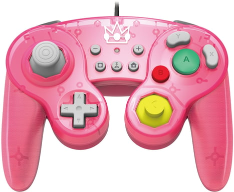 Hori Battle Pad (Peach) Rose USB Manette de jeu Analogique/Numérique Nintendo Switch