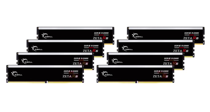 G.Skill Zeta R5 F5-6400R3239G16GE8-ZR5K módulo de memoria 128 GB 8 x 16 GB DDR5 ECC