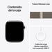Apple Watch Series 11 GPS + Cellular 46mm Boitier en Titane Naturel avec Natural Milanese Loop - S/M