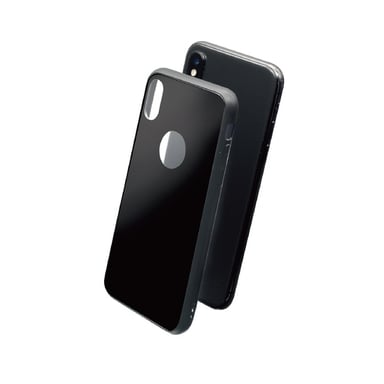 Glasskin Coque Glass Case Noire: Apple Iphone Xs Max