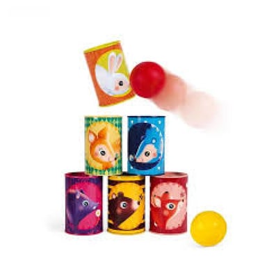 Juego del bosque Chamboule-Tout - Diversión para niños y adultos