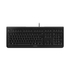 CHERRY KC 6000 Slim teclado Universal USB AZERTY Francés Negro