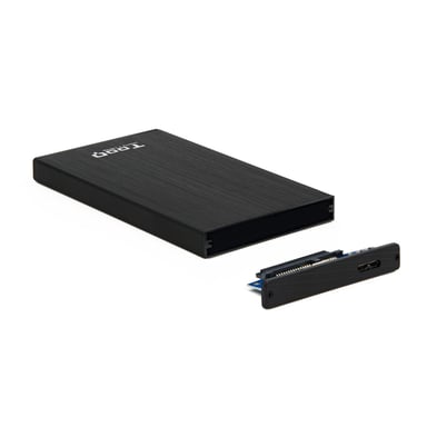 TooQ CAJA HDD 2,5'' SATA A USB 2.0/USB 3.0 NEGRA