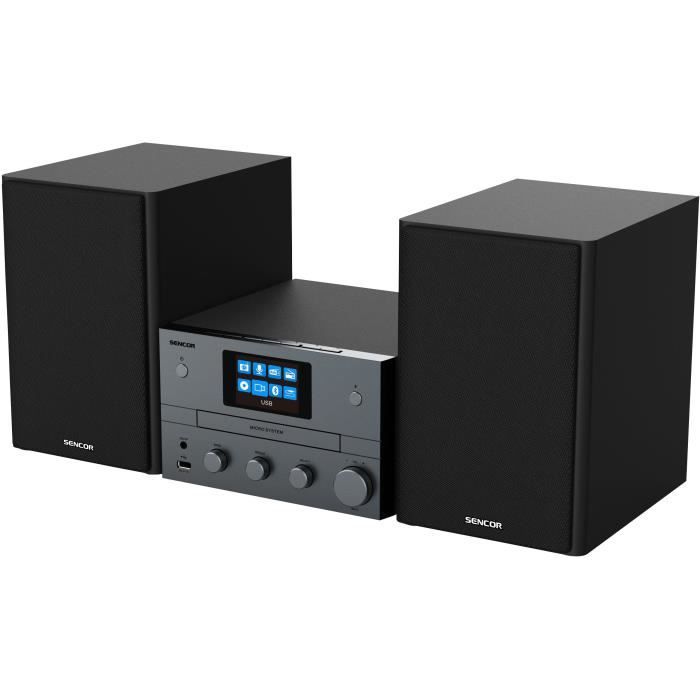 Micro Chaîne Hi-Fi Sencor SMC 5700WDB – Puissance 100W - vue 4