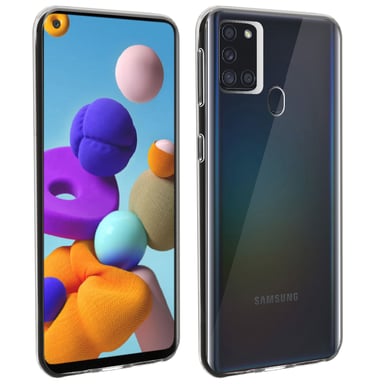 Akashi ALTCA21STRANS coque de protection pour téléphones portables Housse Transparent Samsung Galaxy A21 S