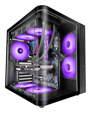 Mars Gaming MC-CURV Torre Midi Negra