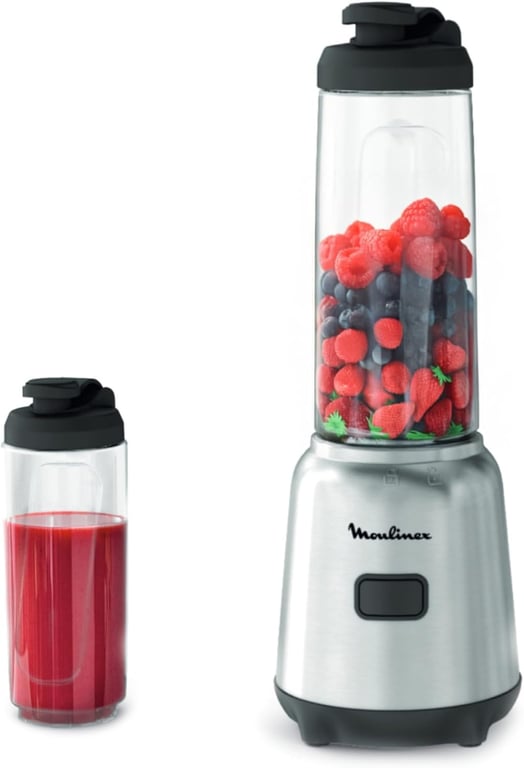 MOULINEX Mini Blender 300?W &middot; Gourde 600?ml - Neuf