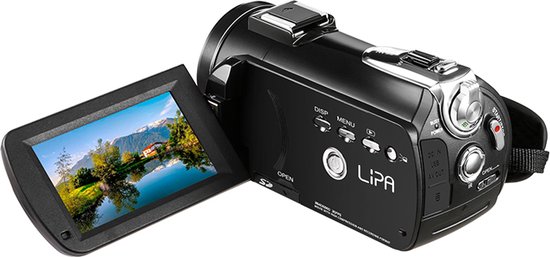 Lipa AD C1 Caméscope 4K Ultra HD avec capteur CMOS Caméra vidéo Caméra numérique Caméra Wi Fi Neuf - vue 3
