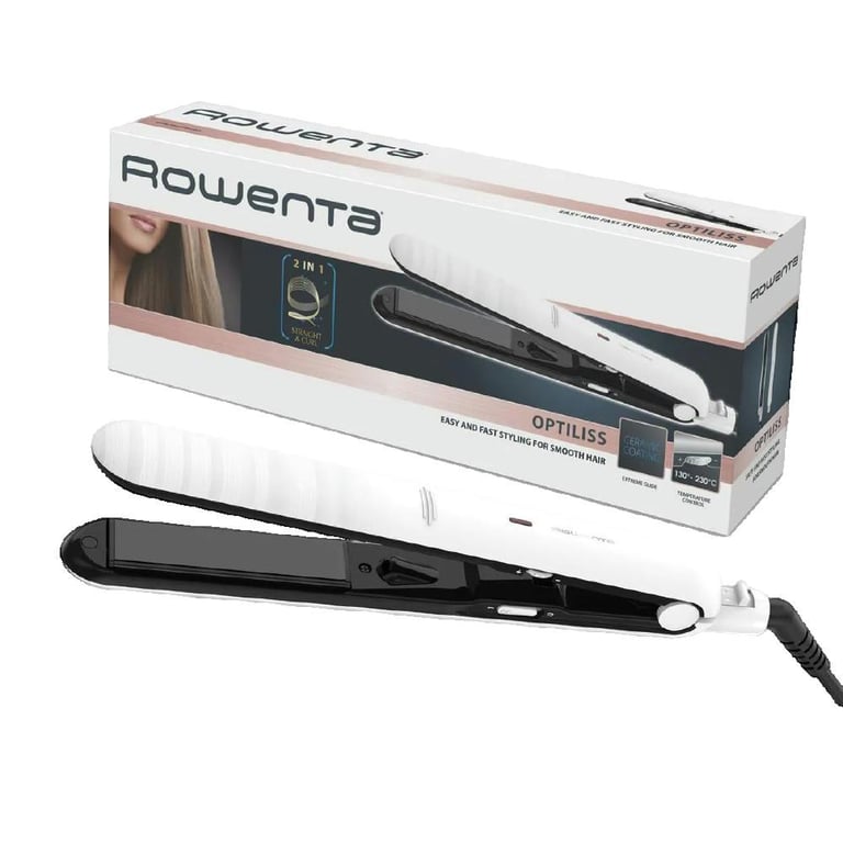 Fer à lisser Rowenta Optiliss SF3210F0 Blanc - Neuf