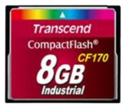 Transcend Industrial Carte mémoire flash 8 Go CompactFlash - vue 2