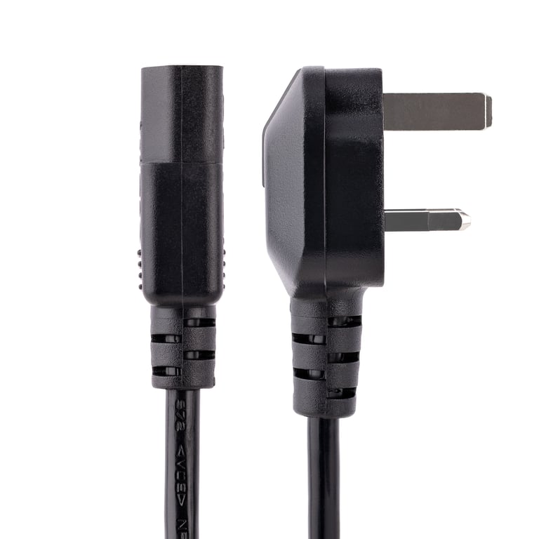 StarTech.com Câble d'Alimentation PC 3 m- Prise de Secteur UK - IEC 320 C13 vers BS 1363 Noir - vue 4
