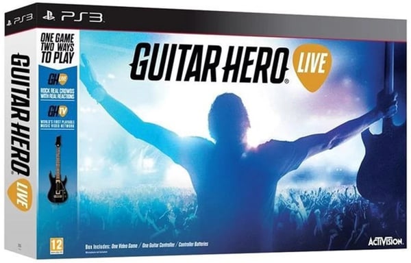 Guitar Hero Live (PS3) JUEGO Y GUITARRA