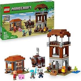 LEGO Minecraft 21278 'Avant Poste De Pillards Et Le Ravageur - vue 3