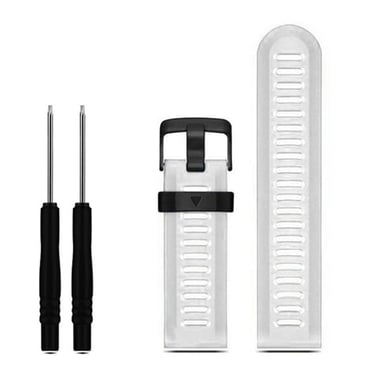 Pulsera para Garmin Fenix 3 HR/6X GPS/5X Zafiro/Descent MK1 White