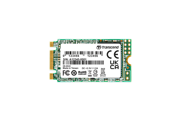 TRANSCEND 250GB .2 2242 SSD SATA3 B+ Key TLC Neuf