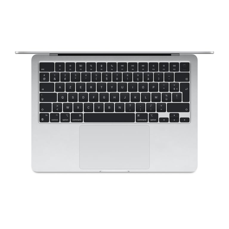 MacBook Air M3 (2024) 13.6',  GHz 256 Go 8 Go  Apple GPU, Argent - AZERTY