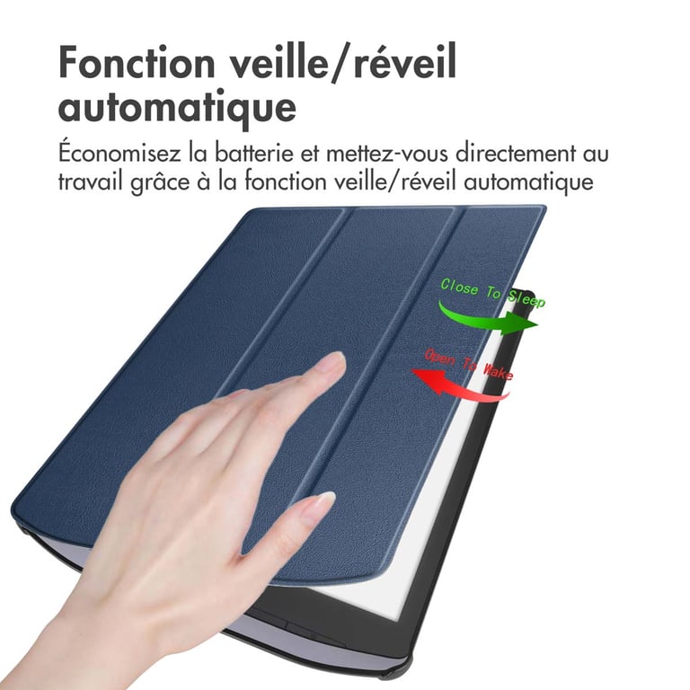 imoshion Trifold Hard Sleepcover pour Pocketbook InkPad X Pro Neuf - vue 6
