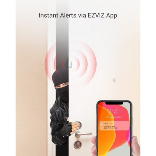 Alarme maison Ezviz T2C - vue 4