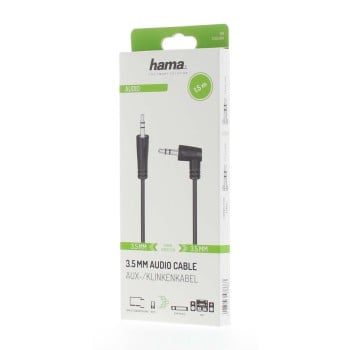 Hama 00205286 cavo audio 1,5 m 3,5 mm nero