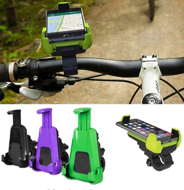 Support Moto pour Smartphone Scooter Guidon GPS Universel Velo VTT Cyclisme Universel (NOIR)