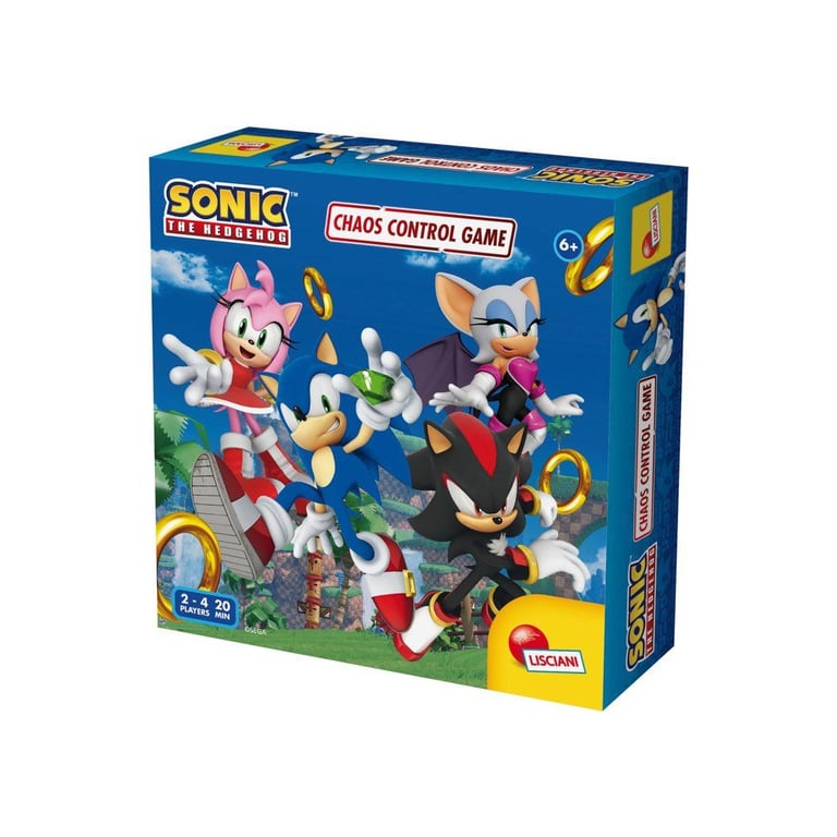 Sonic Contrôle du Chaos Jeu de société LISCIANI Aventure Univers Sonic - vue 4