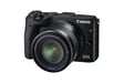 Canon EOS M3 + EF-M 18-55mm MILC 24,2 MP CMOS 6000 x 4000 Pixeles Negro