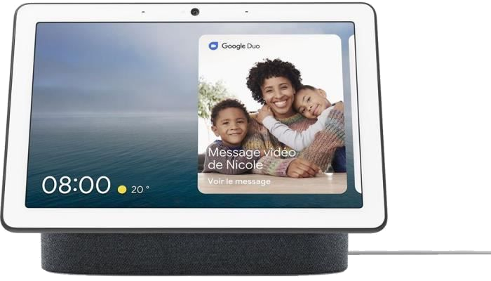 GOOGLE Nest Hub Max - Enceinte connectée - Anthracite