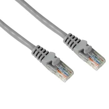 Hama CAT5e Patch Cable UTP, 10 m, Grey câble de réseau Gris