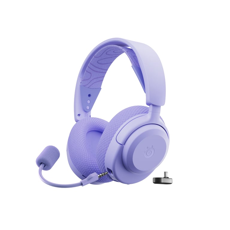 Steelseries Arctis Nova 3X Casque Sans fil Arceau Musique/Quotidien Bluetooth Lavande - Neuf