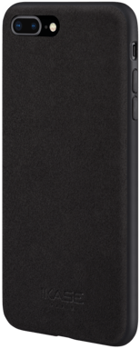 Coque en Suède Alcantara pour Apple iPhone 7/8 Plus, Noir Minuit