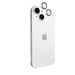 CASE MATE Verre de protection caméra pour iPhone 15/15 Plus avec Anneau en Aluminium Twinkle Argent