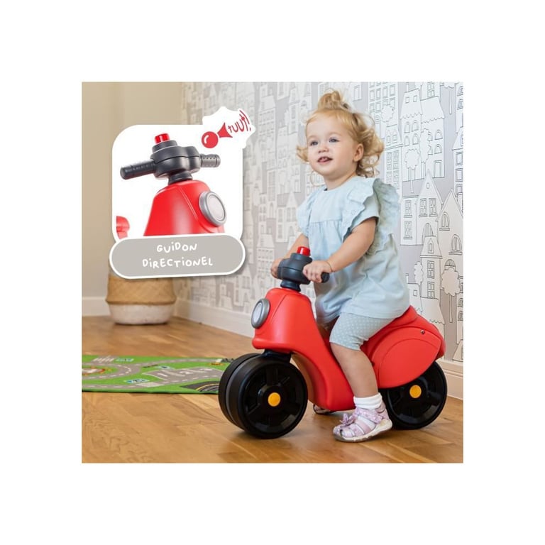 Scooter Strada FALK Guidon directionnel avec klaxon Larges roues sécurisantes 100% Fabriqué en France Dès - vue 3